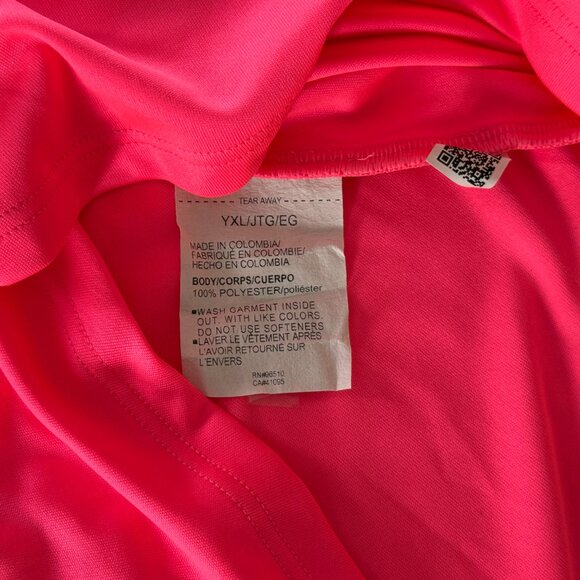 Under Armour Heatgear Hot Pink Long Sleeve Athletic Performance Top - Picture 7 of 9